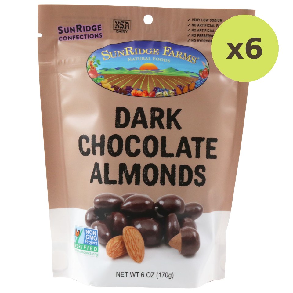 Sunridge Farms Dark Chocolate Almonds