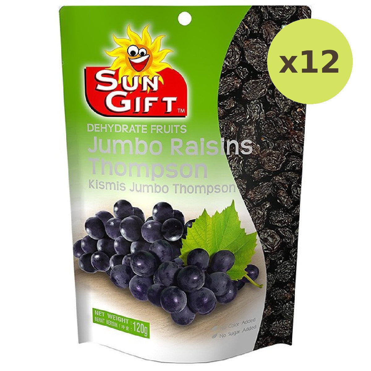 Sun Gift Jumbo Raisins Thompson