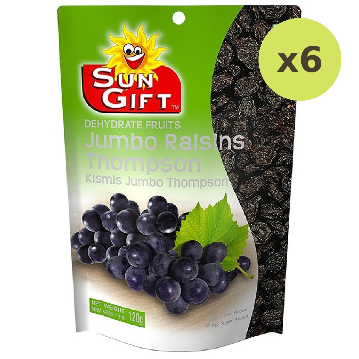 Sun Gift Jumbo Raisins Thompson