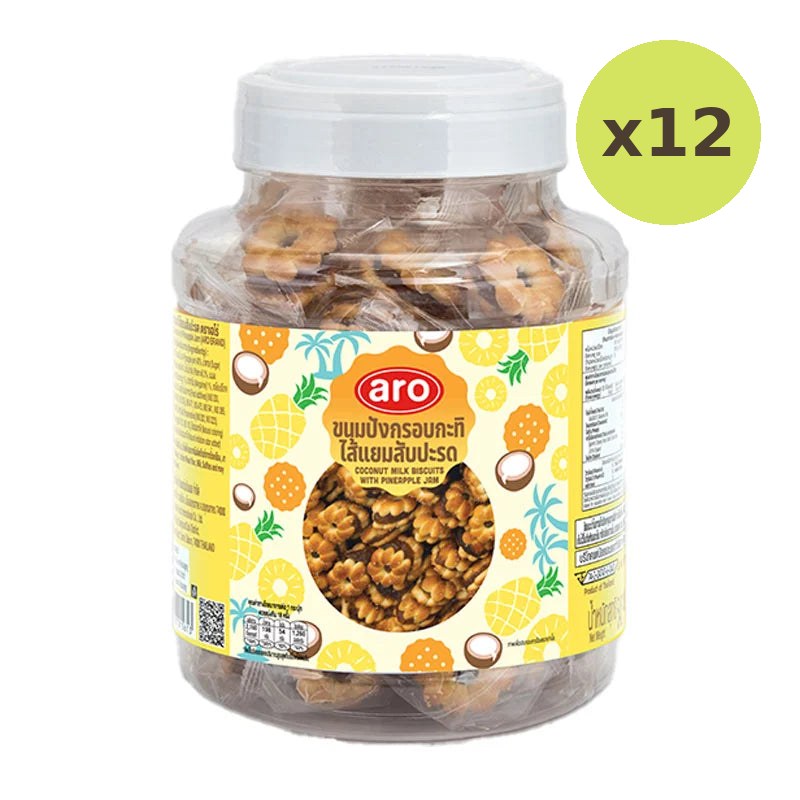 ARO Coconut Milk Biscuit With Pineapple Jam 540g