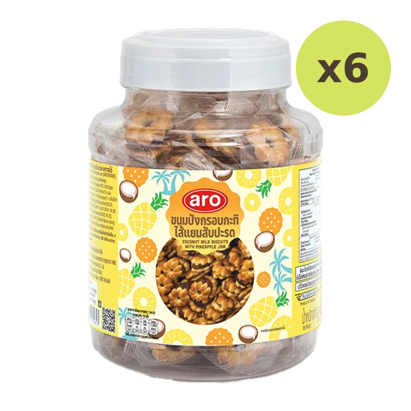 ARO Coconut Milk Biscuit With Pineapple Jam 540g