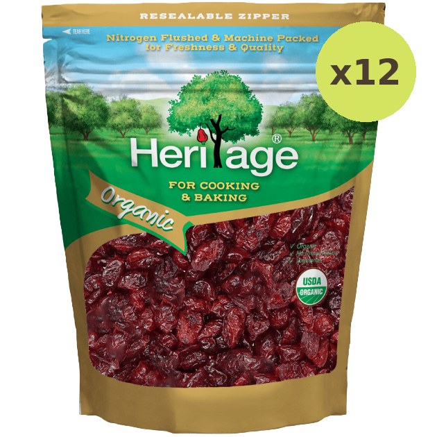 Heritage Organic Dried Cranberries