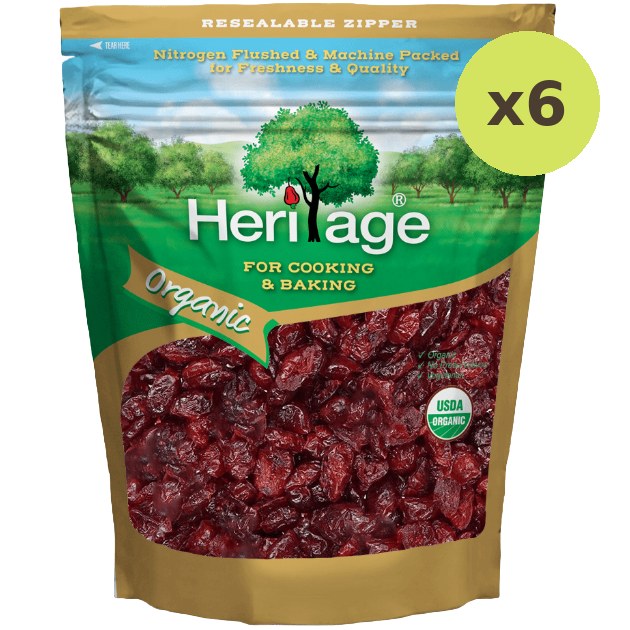 Heritage Organic Dried Cranberries