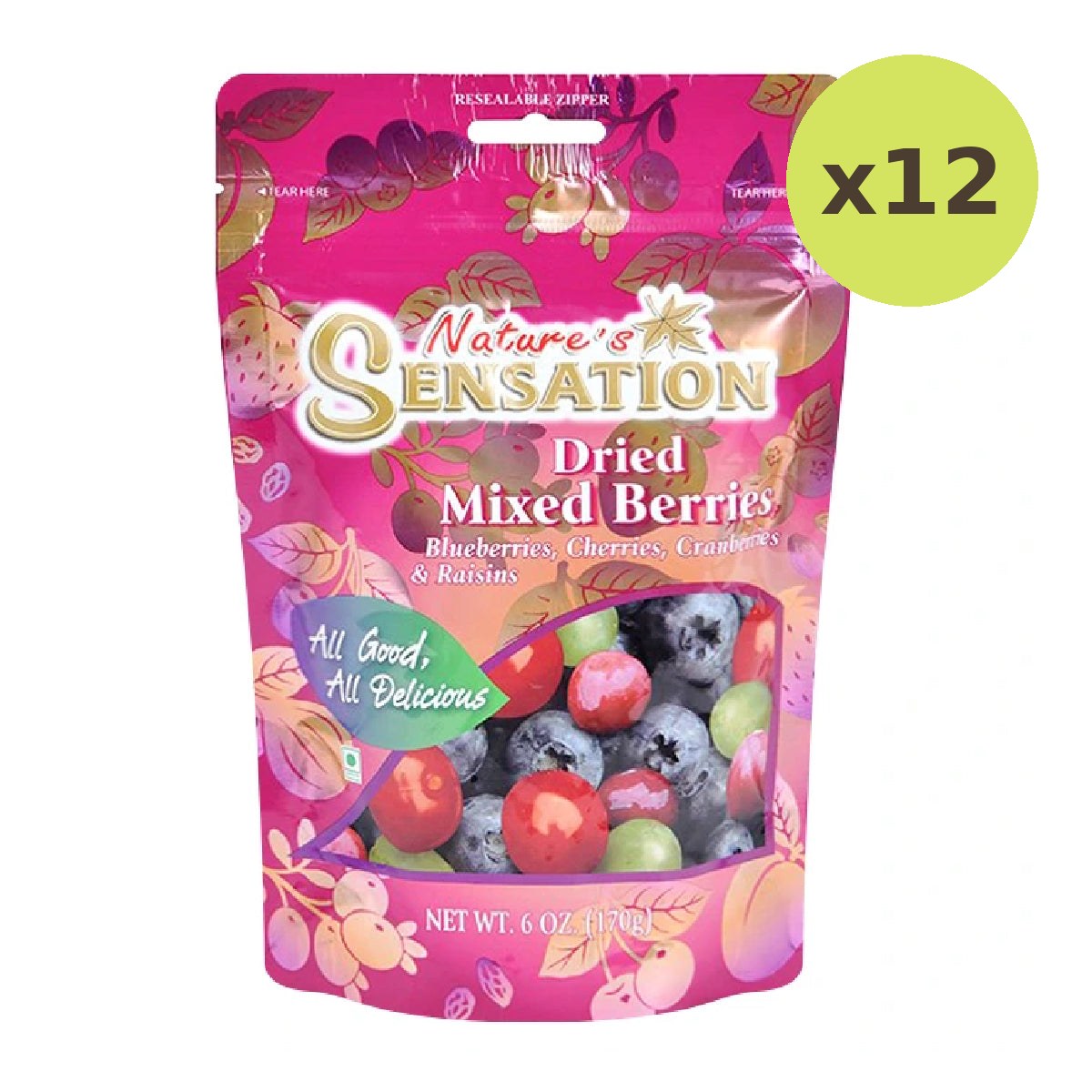 Nature's Sensation Mixed Berries