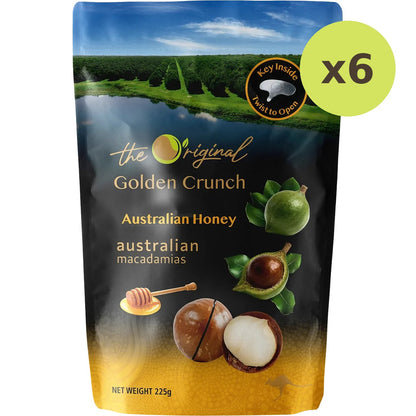 The Original Australian Honey Golden Crunch Macadamias