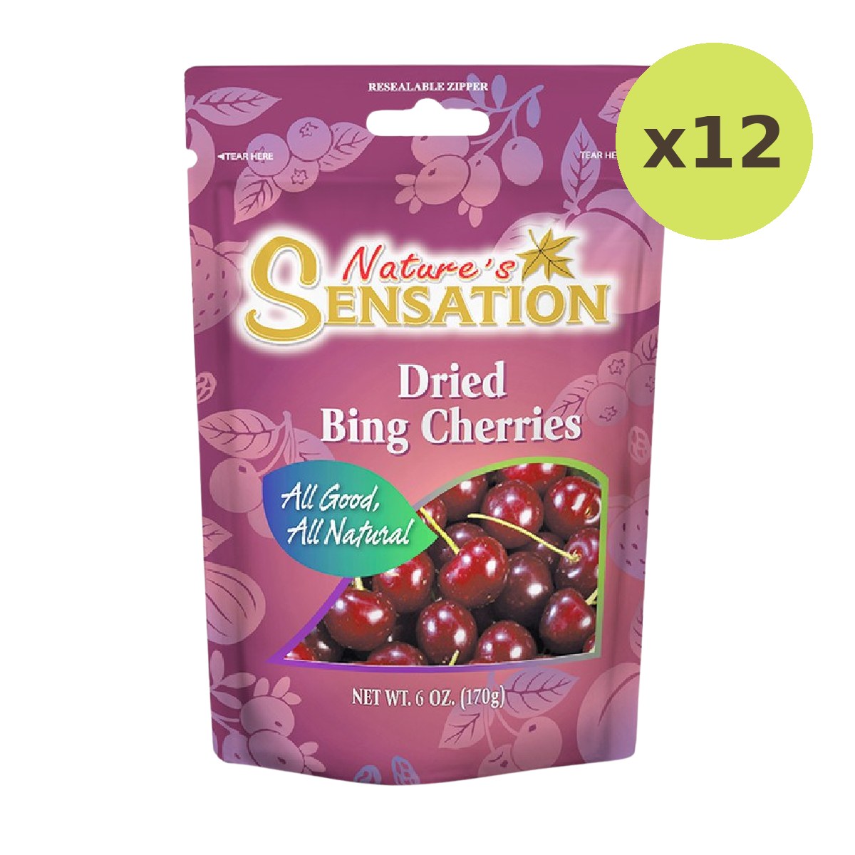 Nature's Sensation Dried Bing Cherries