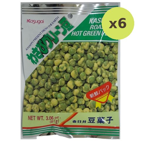 Kasugai Roasted Hot Greenpeas Wasabi