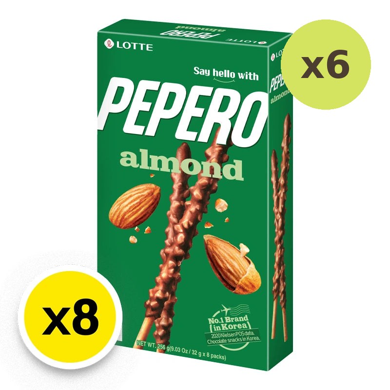 Lotte Almond Pepero BB X8X1 32g