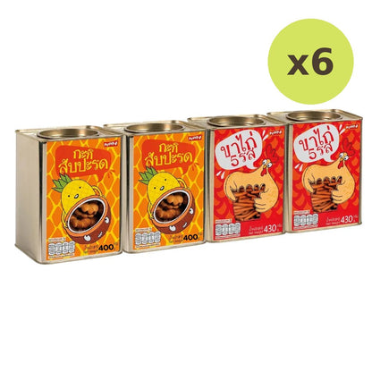 Pennyo Coconut Pineapple Snack And Bread Sticks Snacks 400g