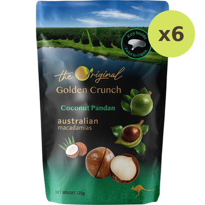 The Original Coconut Pandan Golden Crunch Macadamias