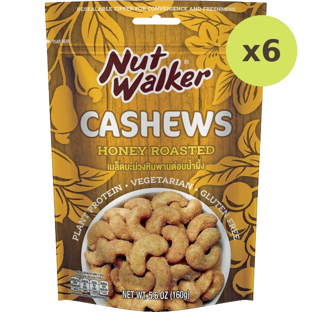 Nut Walker Honey Roasted Cashew Nuts