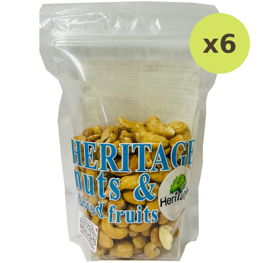 Heritage Roasted Unsalted Cashews