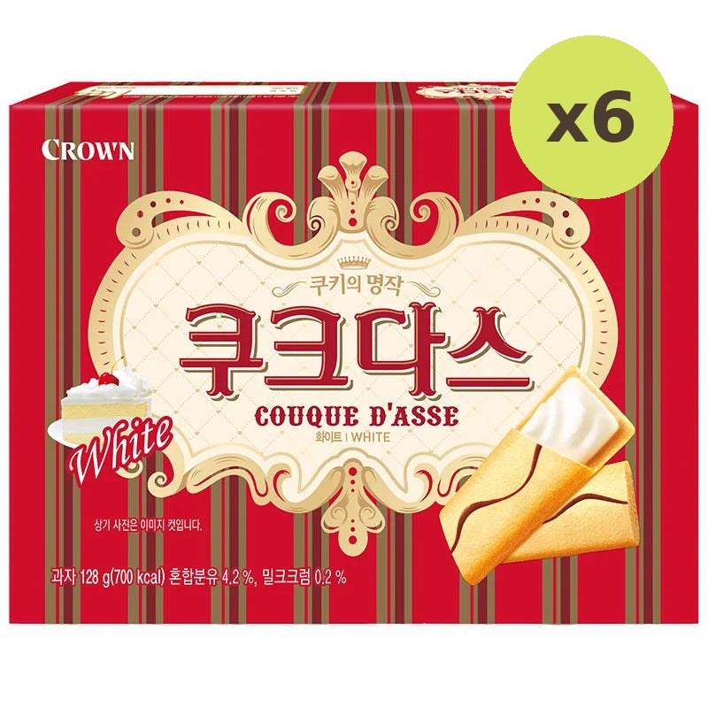 Crown Couque DAsse White Torte 128g