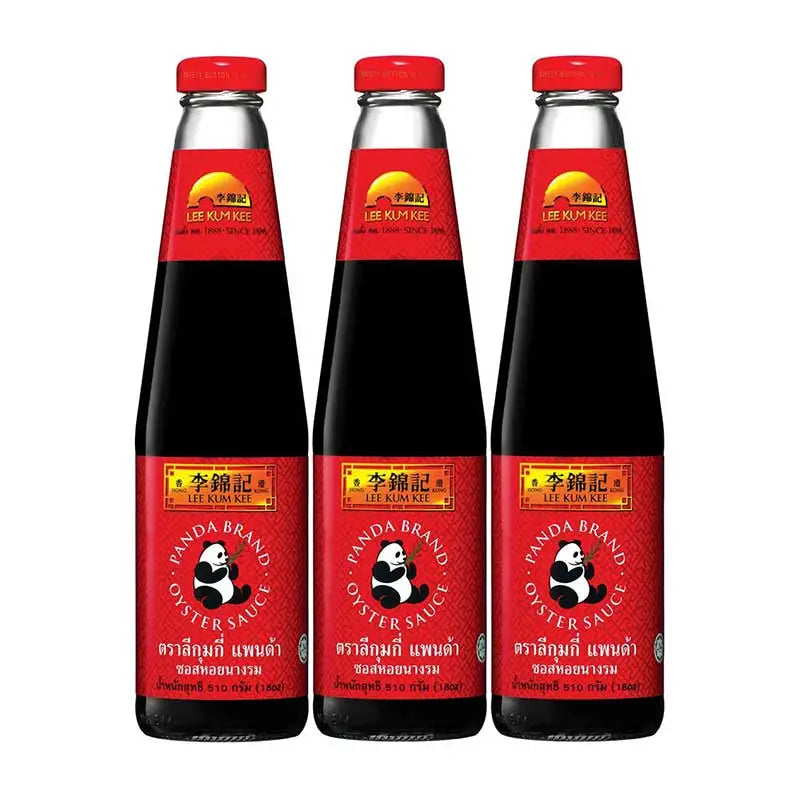LEE KUM KEE Panda Oyster Sauce 510g x3