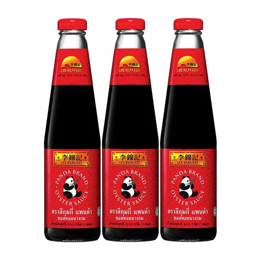 LEE KUM KEE Panda Oyster Sauce 510g x3