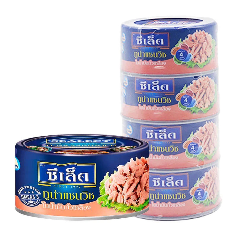 SEALECT Tuna Sandwich In Soybean Oil 165g x4