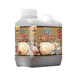 Deksomboon Oyster Sauce Thick 1kg bottle, ideal for cooking, with a dark, glossy appearance and label featuring the DEKSOMBOON brand.