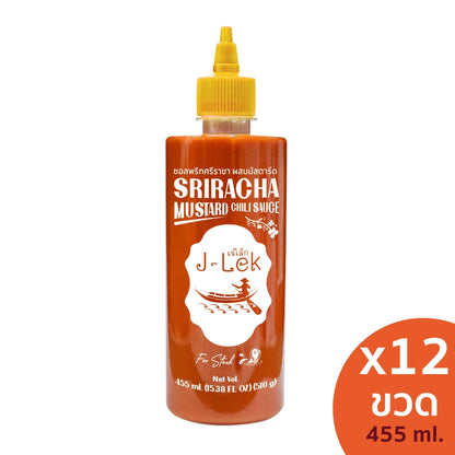 J-lek Sriracha Chili Sauce Mixed With Mustard Bottles 510g