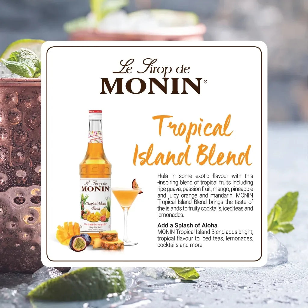 Monin Tropical Island Blend Syrup 700ml