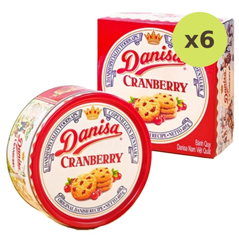 Danisa Cranberry Cookies 405g