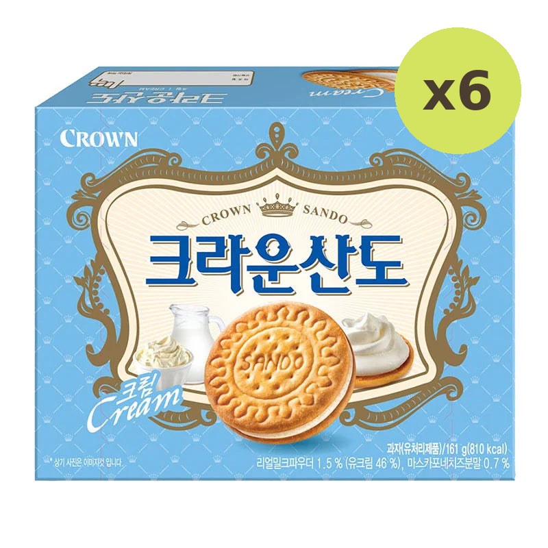 Crown Sando Cream Biscuit 161g