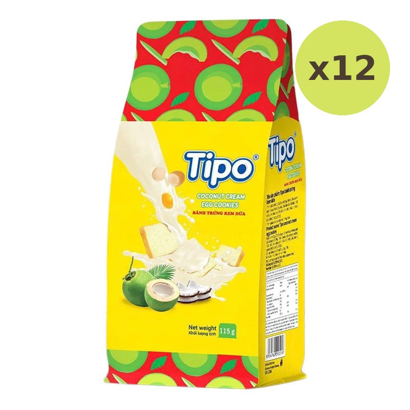 Tipo Coconut Egg Cookies 115g