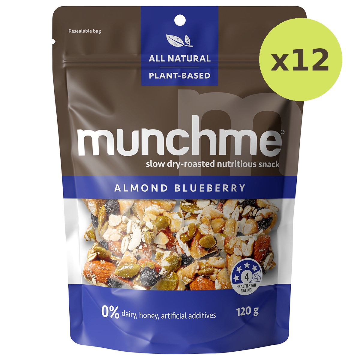 Munchme Almond Blueberry