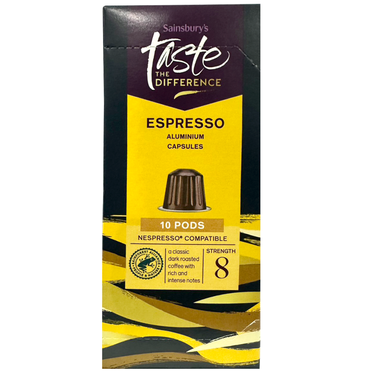 Sainsbury's Taste The Difference, Espresso Pods (10pods)