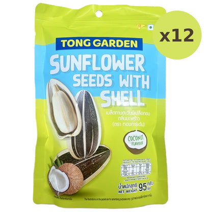 Tong Garden Sunflower Seeds With Shell Coconut Flavour