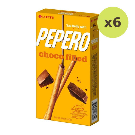 Lotte Choco Filled Biscuit Stick 45g