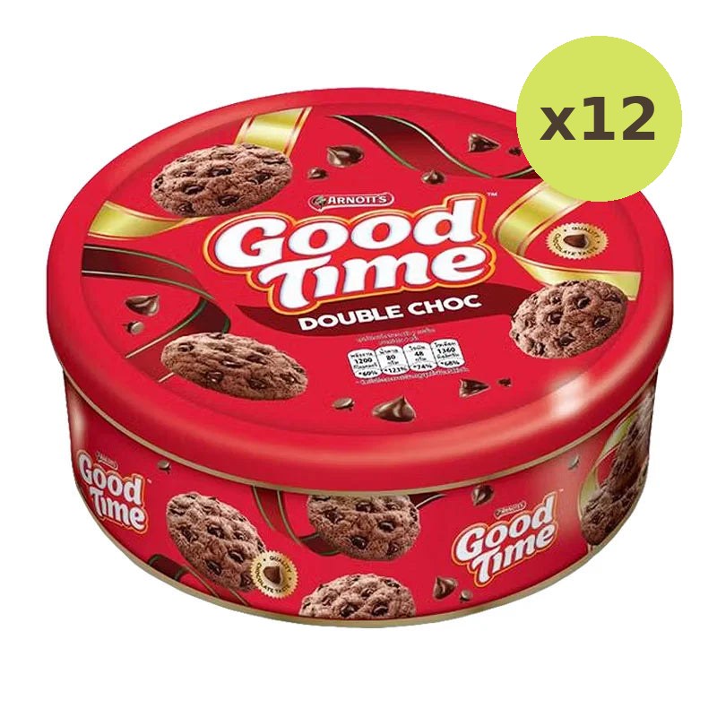 Good Time Double Choc Tin 256g