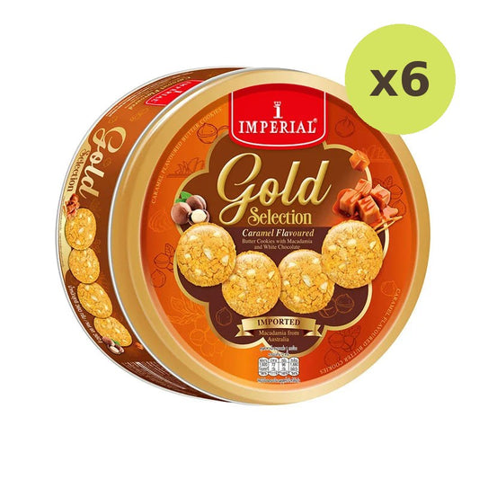 Imperial Cookies Caramel Macadamia And White Chocolate 360g