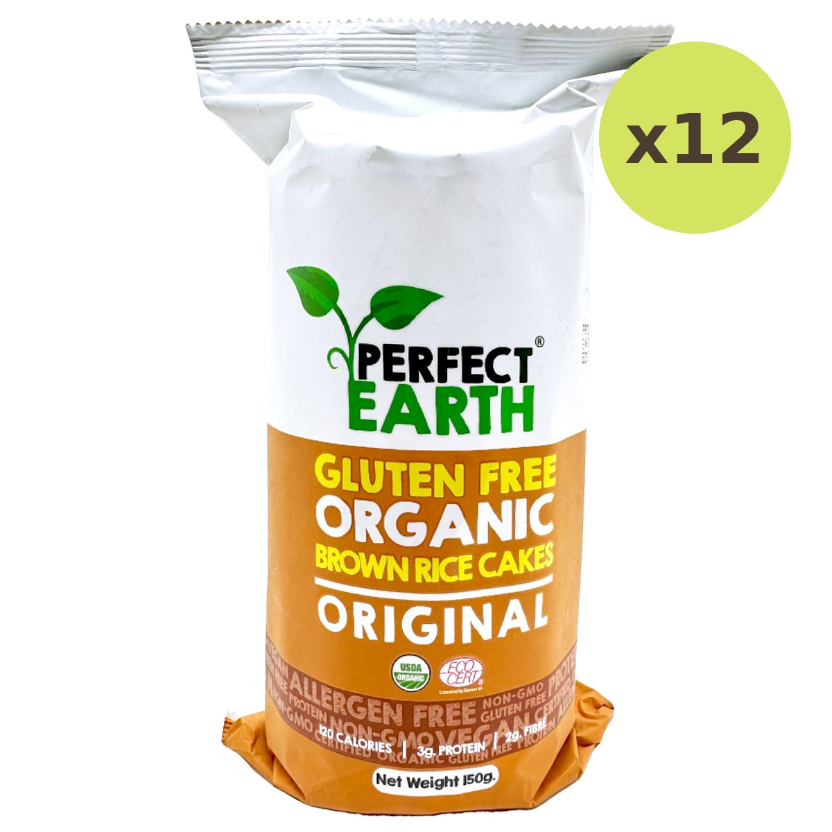 Perfect Earth Organic Rice Cake Original
