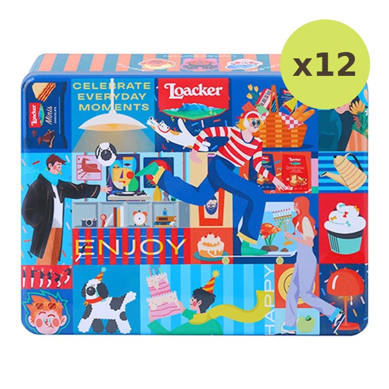 Loacker Gift Tin 185g