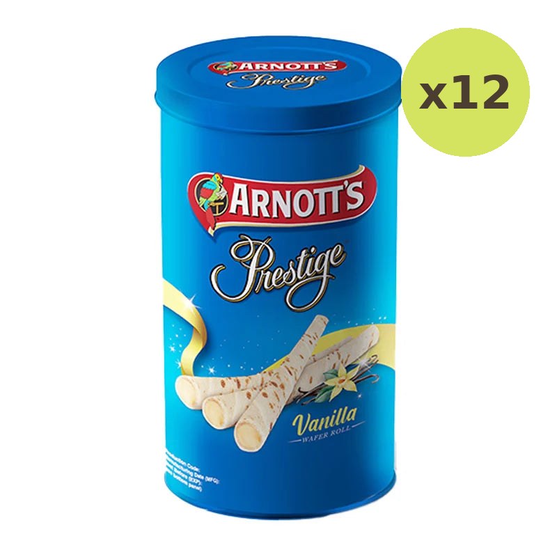 Arnotts Prestige Vanilla Wafer Roll 330g