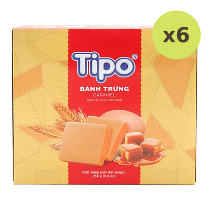 Tipo Caramel Cream Egg Cookie 250g