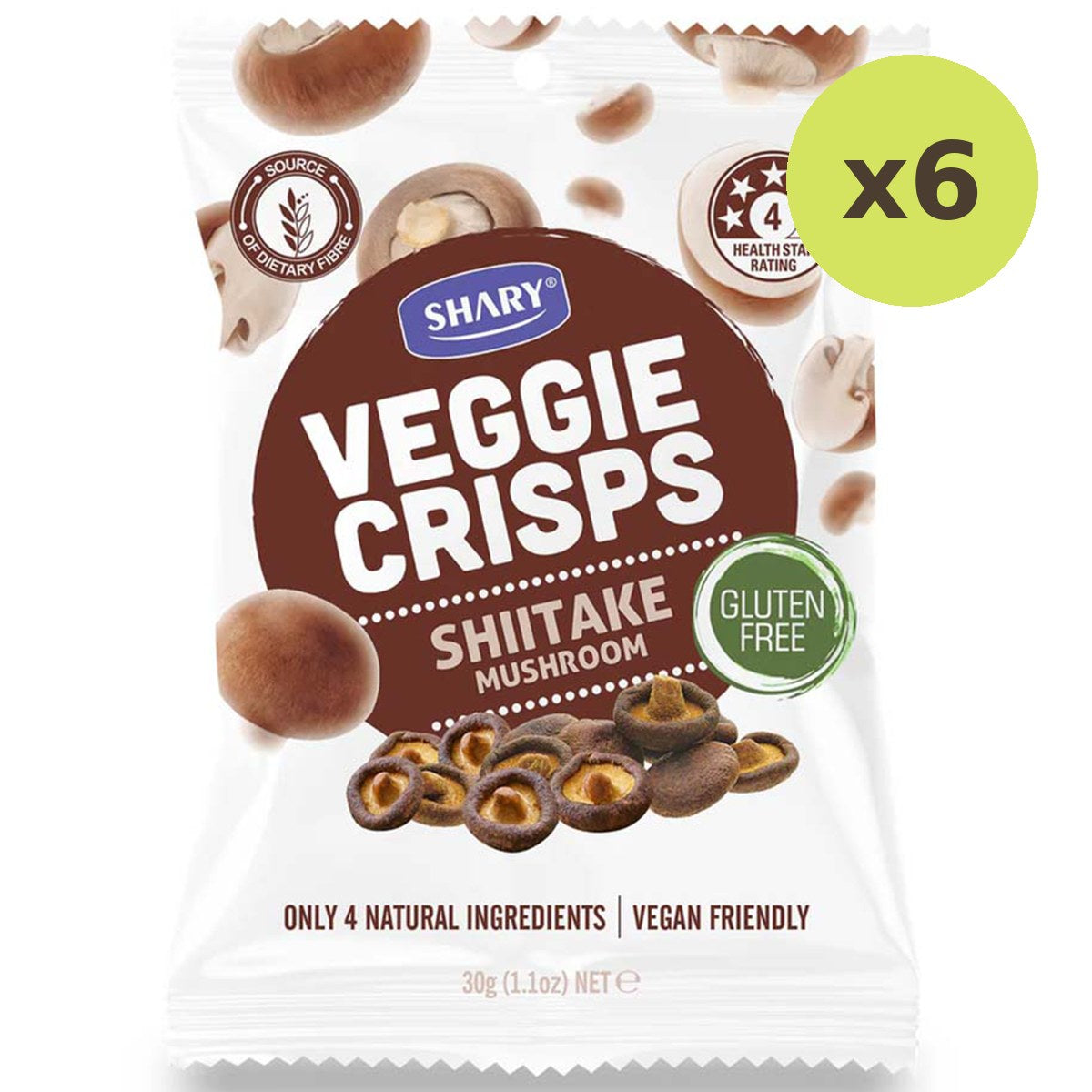 Shary Crisps Shitake Mushroom
