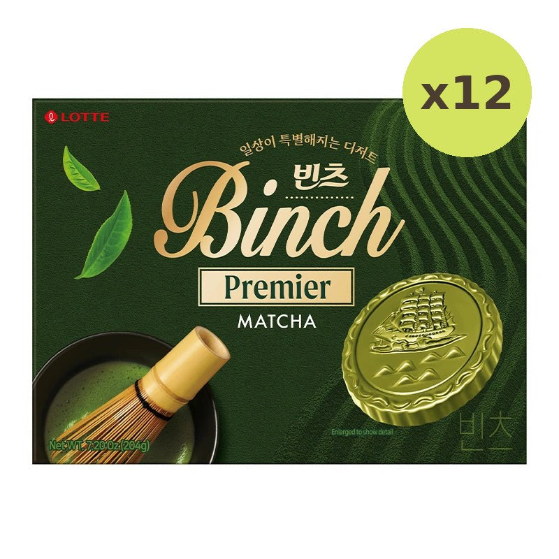 Lotte Binch Biscuit Matcha 204g