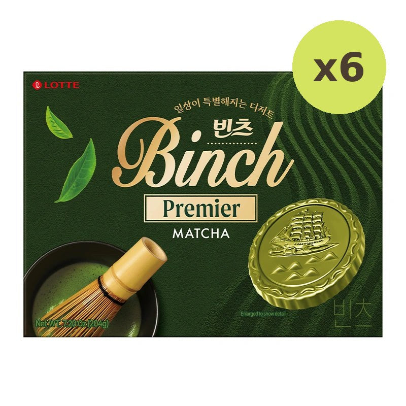 Lotte Binch Biscuit Matcha 204g