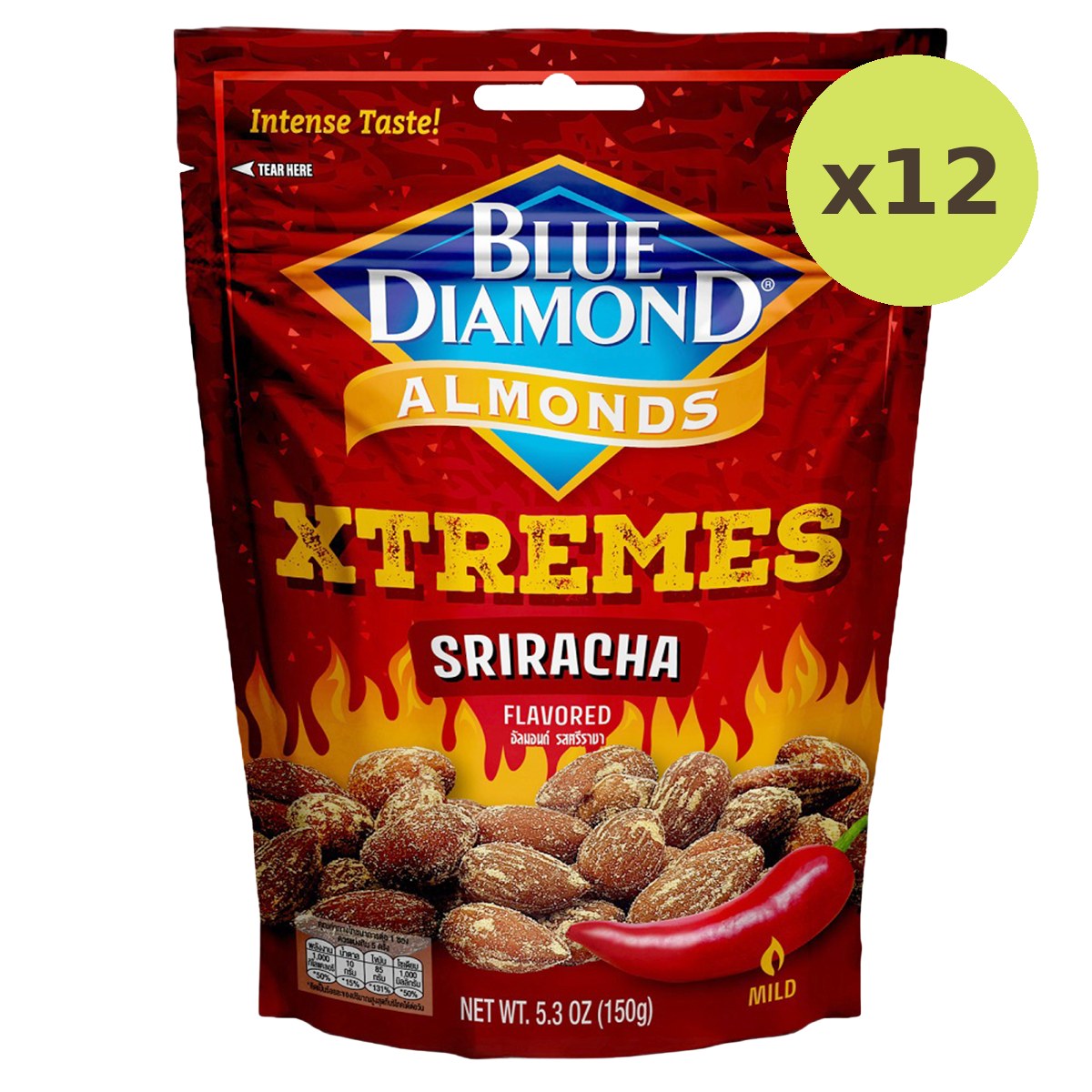 Blue Diamond Almonds Sriracha Flavor