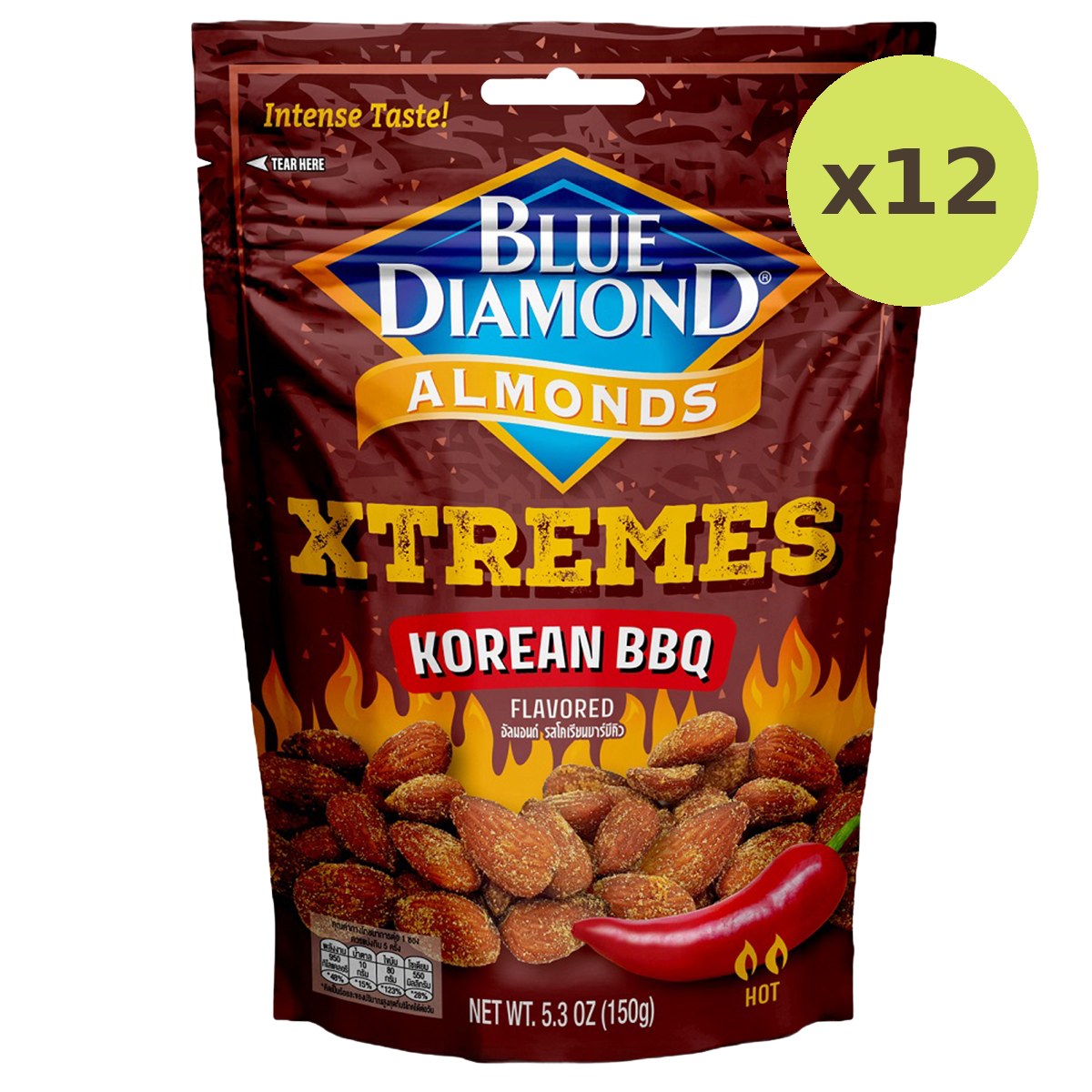 Blue Diamond Almonds Korean Bbq Flavor