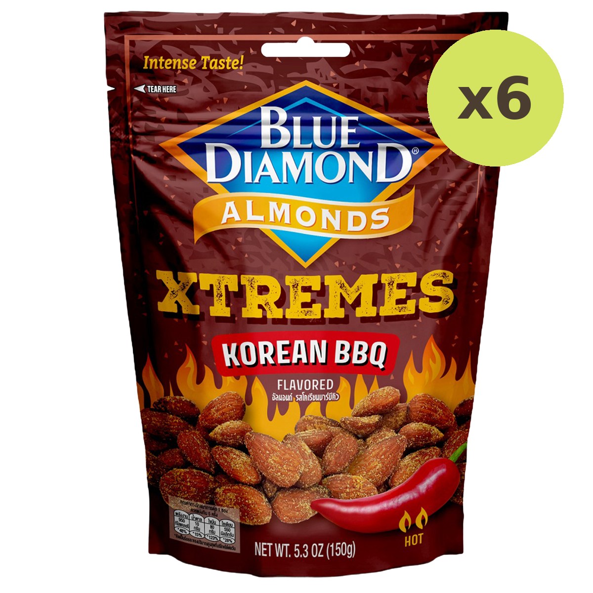 Blue Diamond Almonds Korean Bbq Flavor