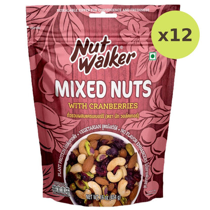Nut Walker Mixed Nuts With Cranberrie