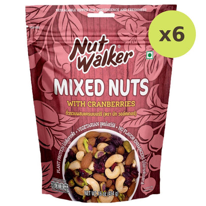 Nut Walker Mixed Nuts With Cranberrie