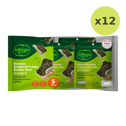 Bibigo Seaweed Crispy Brown Rice 125g