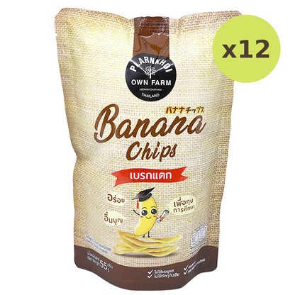Plarnkhoi Banana Chips Original