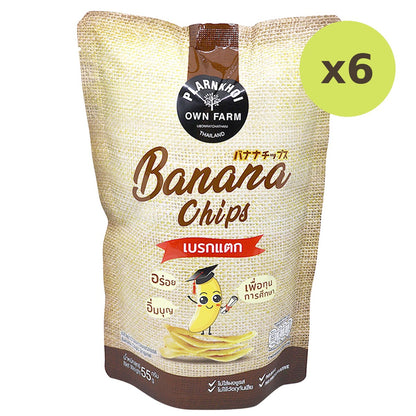 Plarnkhoi Banana Chips Original