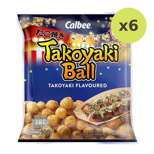 Calbee Corn Snack Takoyaki Ball 500g