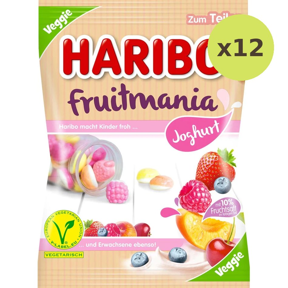 Haribo Fruitmania Joghurt Gummy
