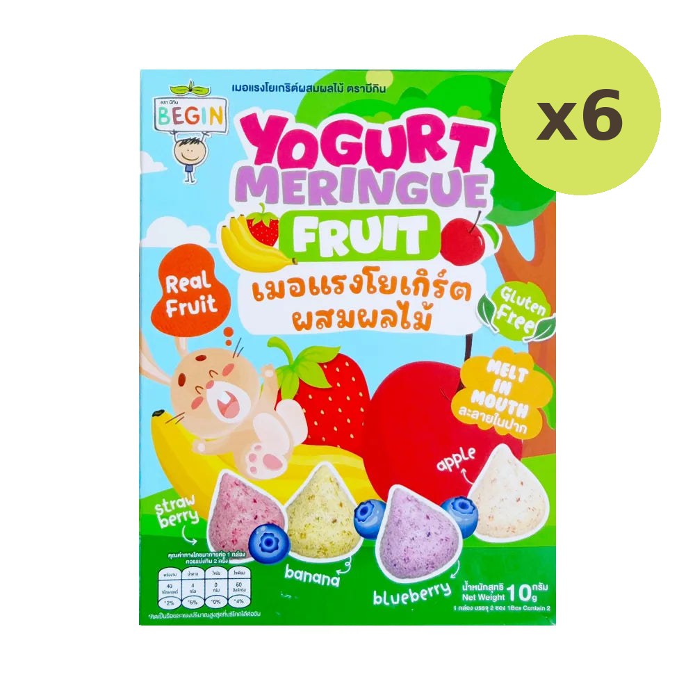 Begin Baby Fruit Meringue Yogurt Melts In The Mouth Childrens